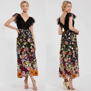Mac Duggal | Dresses | Mac Duggal 6824 Womens Floral Embroidered Ruched Flutter Sleeve A Line Dress | Poshmark Mac Duggal | Dresses | Mac Duggal 6824 Womens Floral Embroidered Ruched Flutter Sleeve A Line Dress | Poshmark